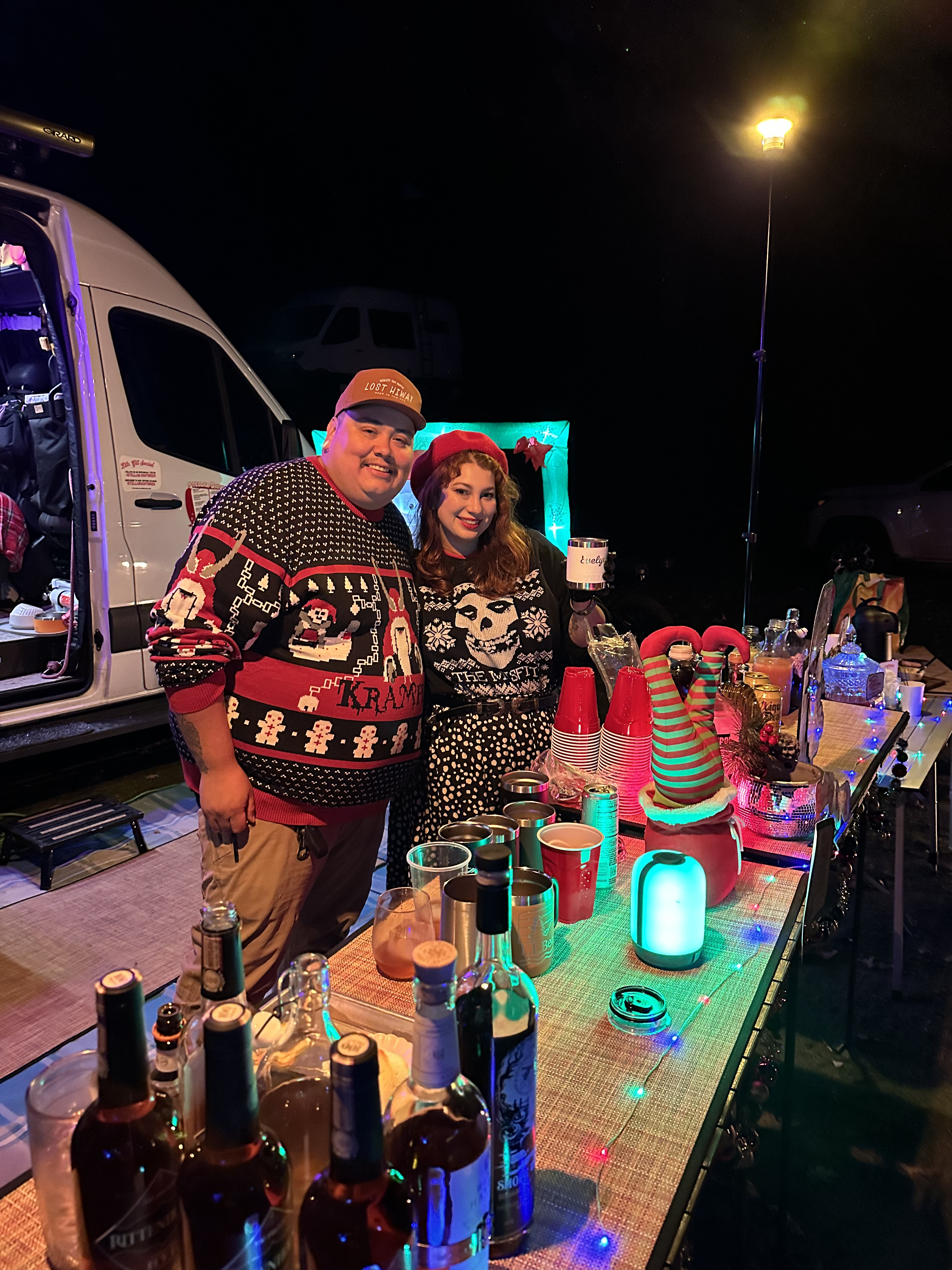 Peter Esparza and Evelyn Mendoza